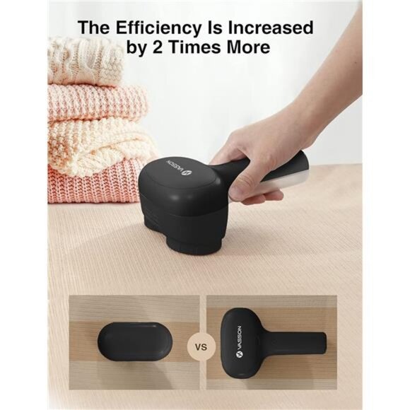 Fabric Shaver, Electric Lint Remover, Rechargeable Lint Shaver, Sweater Shavers - Picture 2 of 6